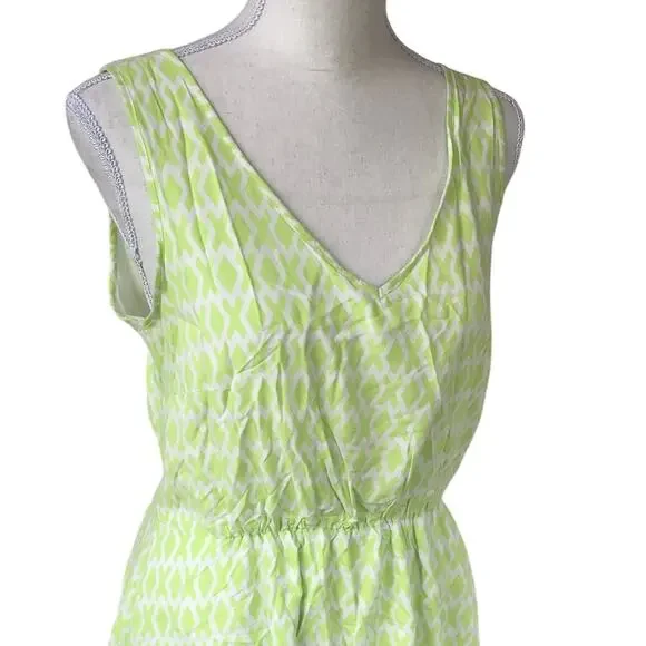 Lined Gap Geometric Print Dress - Picture 4 of 8